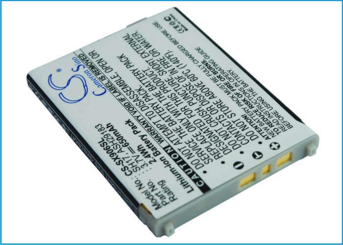 Battery For Sharp Sh906i, 906i, 906h 3.7v, 650mah - 2.41wh Mobile, SmartPhone Cameron Sino Technology Limited   