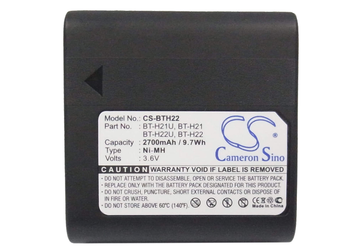 Battery For Sharp Vl-a10, Vl-a10e, Vl-a10h, Vl-a10s, 3.6v, 2700mah - 9.72wh Camera Cameron Sino Technology Limited   