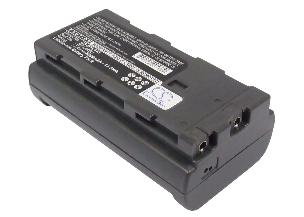 Battery For Sharp Vl-dd10, Vl-mc500, Vl-mc500s, Vl-mc500u, 7.4v, 2000mah - 14.80wh Camera Cameron Sino Technology Limited (Suspended)   