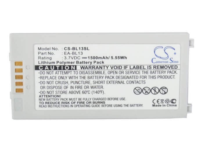 Battery For Sharp W-zero3[es], Ws007sh, Ws011sh 3.7v, 1500mah - 5.55wh Batteries for Electronics Cameron Sino Technology Limited (Suspended)   