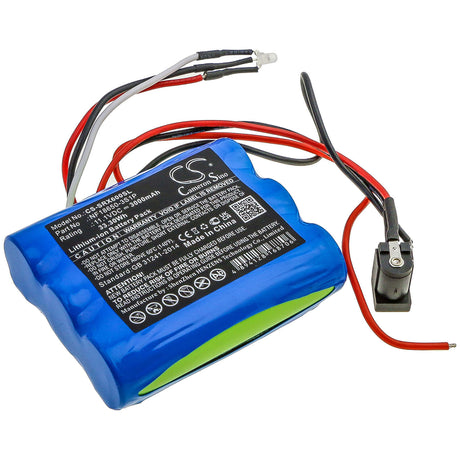 Battery For Sherpa, Sx-lis06b 11.1v, 3000mah - 33.30wh Gardening Tools Cameron Sino Technology Limited   