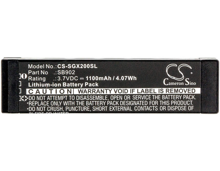 Speaker Battery For Shure, Glx-d Digital Wireless Systems, Glxd1, Glxd2 3.7v, 1100mah - 4.07wh Speaker Cameron Sino Technology Limited   