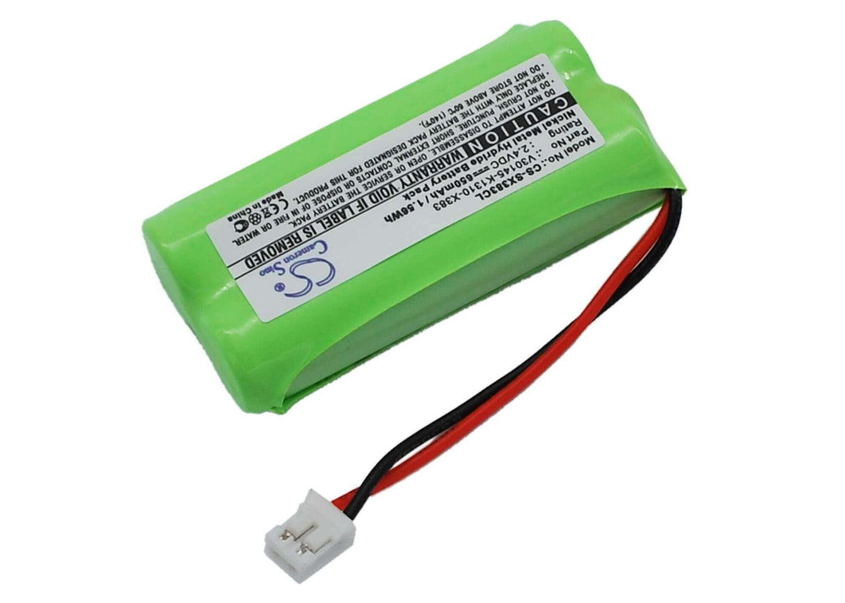 Battery For Siemens, Gigaset A12, Gigaset A120, 2.4v, 650mah - 1.56wh Cordless Phone Cameron Sino Technology Limited (Cordless Phone)   