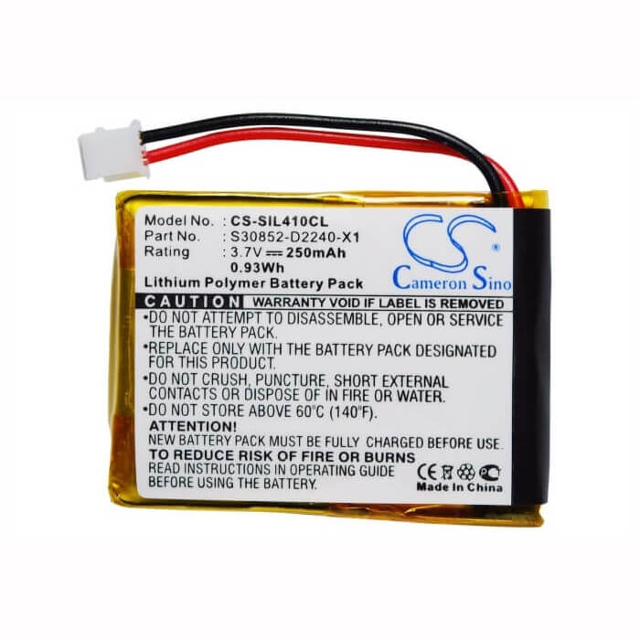 Battery For Siemens, Gigaset L410 3.7v, 250mah - 0.93wh Cordless Phone Cameron Sino Technology Limited (Cordless Phone)   