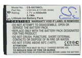 Battery For Siemens, Gigaset Sl400, Gigaset Sl400a, 3.7v, 830mah - 3.07wh Cordless Phone Cameron Sino Technology Limited (Cordless Phone)   