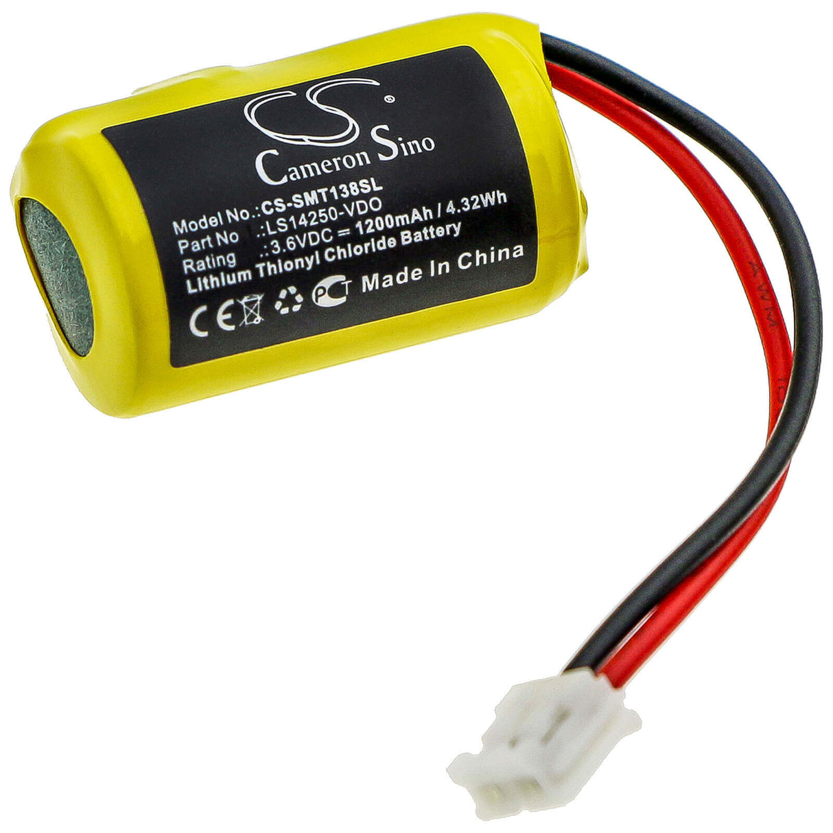 Battery For Siemens, Vdo Digital Tachograph Dtco 1381 3.6v, 1200mah - 4.32wh PLC Cameron Sino Technology Limited   