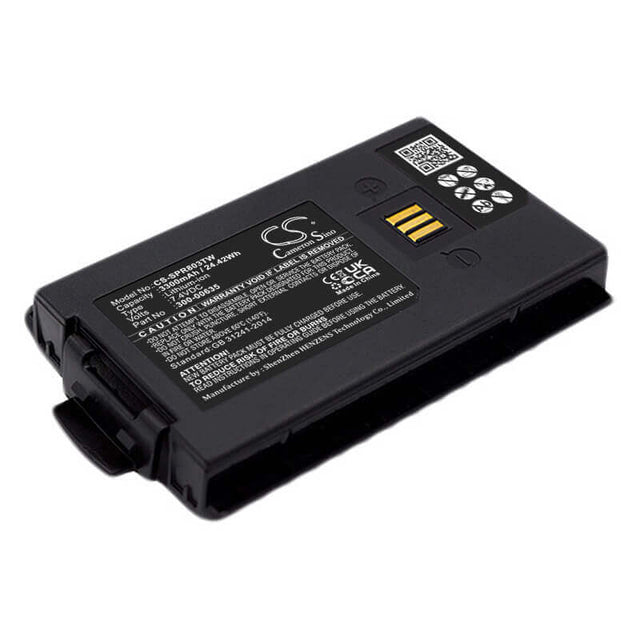 Battery For Simoco-sepura, Stp8000, Stp8030, Stp8035 7.4v, 3300mah - 24.42wh Two-Way Radio Cameron Sino Technology Limited   