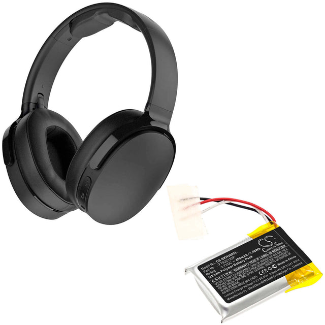 Wireless Headset Battery For Skullcandy, Hesh, 3 3.7v, 400mah - 1.48wh Wireless Headset Cameron Sino Technology Limited   