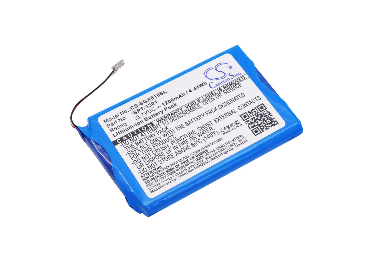 Battery For Skygolf Skycaddie Touch, X8f-sctouch, 3.7v, 1200mah - 4.44wh GPS, Navigator Cameron Sino Technology Limited   