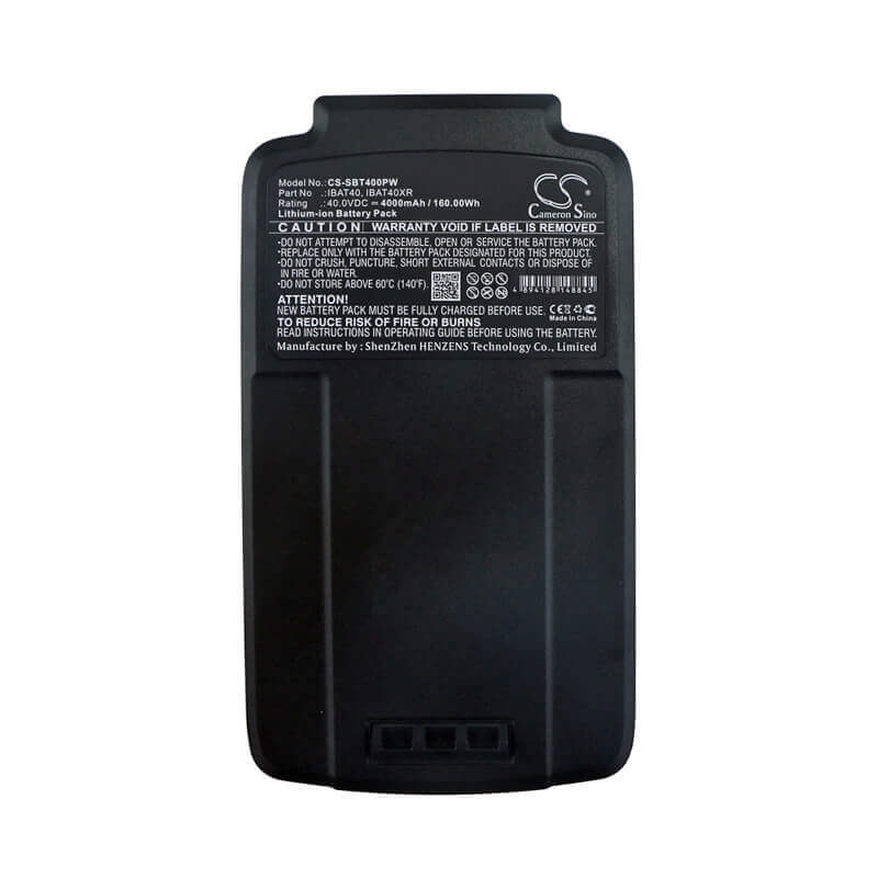Battery For Snow Joe, Ion13ss, Ion16cs, Ion16lm 40v, 4000mah - 160.00wh Batteries for Electronics Cameron Sino Technology Limited   