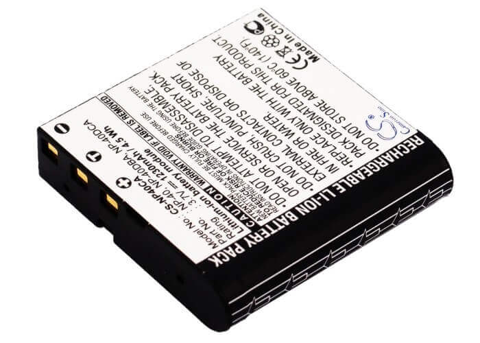 Battery For Somikon Dvr-853, Dvr-853.ir 3.7v, 1230mah - 4.55wh Camera Cameron Sino Technology Limited   