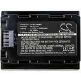 Battery For Sony Alpha A9, A7r Mark 3, A7 Mark 3 7.5v, 2050mah - 15.38wh Camera Cameron Sino Technology Limited   