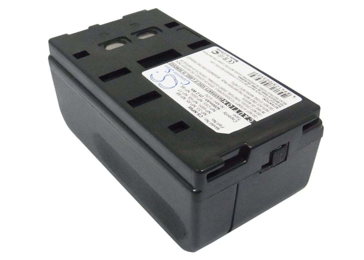 Battery For Sony Ccd-20061, Ccd-335e, Ccd-35, Ccd-366br, 6v, 4200mah - 25.20wh Camera Cameron Sino Technology Limited   