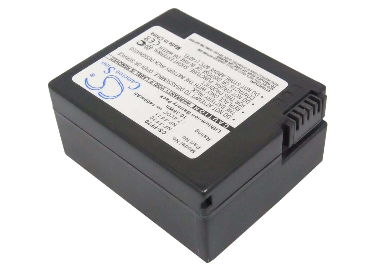 Battery For Sony Ccd-trv108, Ccd-trv118, Ccd-trv128, Ccd-trv138, 7.4v, 1400mah - 10.36wh Camera Cameron Sino Technology Limited   