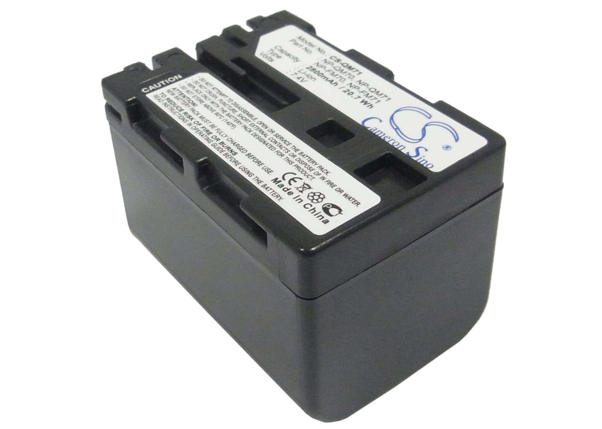 Battery For Sony Ccd-trv108, Ccd-trv118, Ccd-trv128, Ccd-trv138, 7.4v, 2800mah - 20.72wh Camera Cameron Sino Technology Limited   