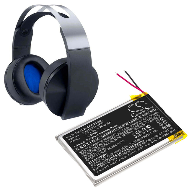 Headset Battery For Sony, Cechya-0090, Platinum Wireless 7.1 3.7v, 700mah - 2.59wh Wireless Headset Cameron Sino Technology Limited   