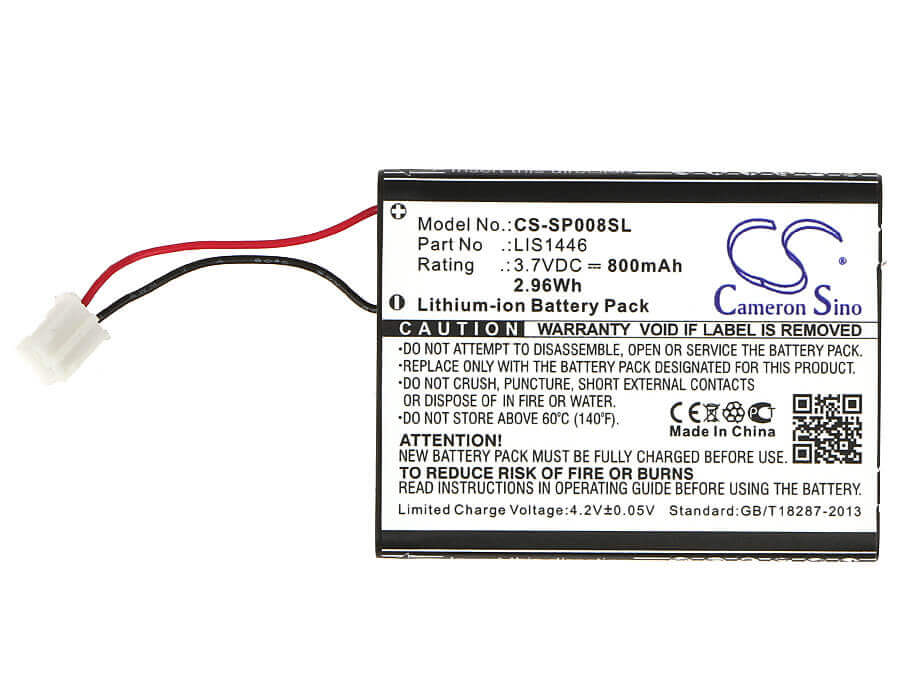 Battery For Sony Cechzk1gb 3.7v, 800mah - 2.96wh Game Console Cameron Sino Technology Limited   