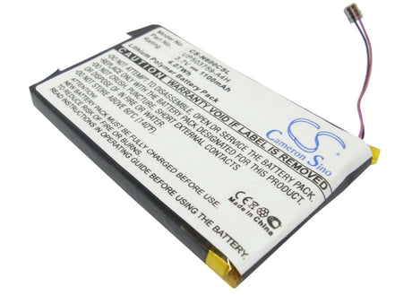 Battery For Sony Clie Peg-n600c, Clie Peg-n610, Clie Peg-n610c 3.7v, 1100mah - 4.07wh PDA, Pocket PC Cameron Sino Technology Limited   