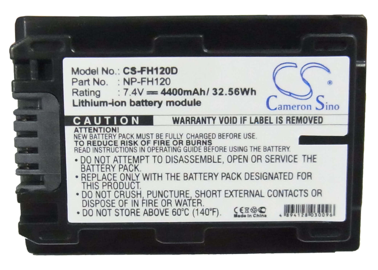 Battery For Sony Cr-hc51e, Dcr-30, Dcr-dvd103, Dcr-dvd105, 7.4v, 4400mah - 32.56wh Camera Cameron Sino Technology Limited   