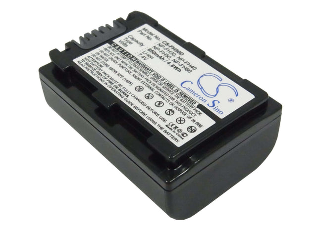 Battery For Sony Cr-hc51e, Dcr-30, Dcr-dvd103, Dcr-dvd105, 7.4v, 650mah - 4.81wh Camera Cameron Sino Technology Limited   