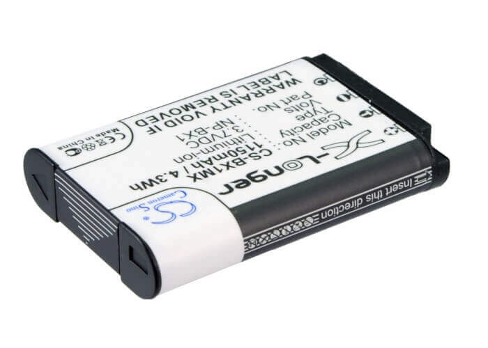 Battery For Sony Cyber-shot Dsc-hx300, Cyber-shot Dsc-hx50, 3.7v, 1150mah - 4.26wh Camera Cameron Sino Technology Limited   