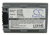 Battery For Sony Dcr-30, Dcr-dvd103, Dcr-dvd105, Dcr-dvd105e, 7.4v, 1800mah - 13.32wh Camera Cameron Sino Technology Limited   