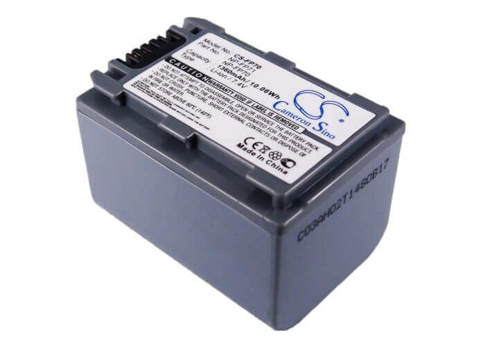 Battery For Sony Dcr-dvd105, Dcr-dvd105e, Dcr-dvd203, Dcr-dvd205, 7.4v, 1360mah - 10.06wh Camera Cameron Sino Technology Limited   