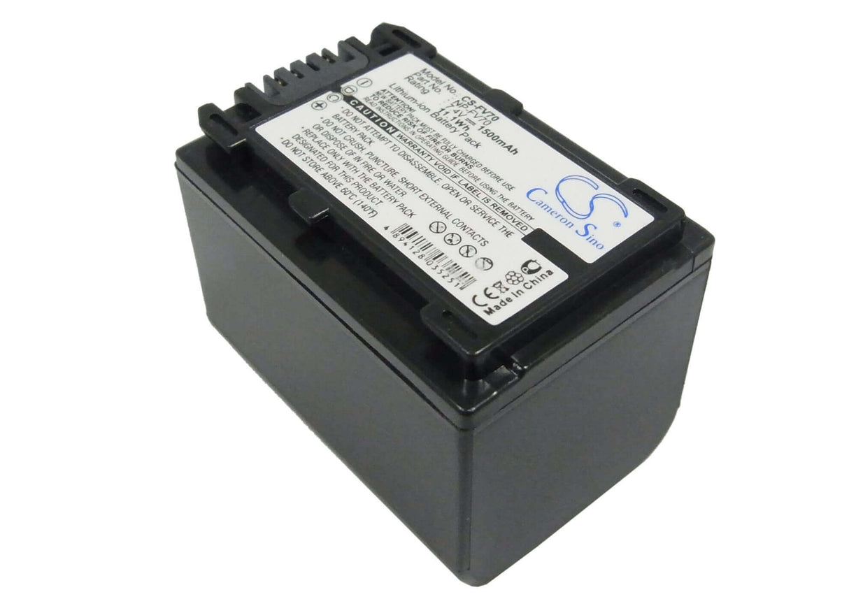 Battery For Sony Dcr-dvd308e, Dcr-dvd650e, Dcr-hc48e, Dcr-sr200e, 7.4v, 1500mah - 11.10wh Camera Cameron Sino Technology Limited   