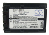 Battery For Sony Dcr-sr100, Dcr-sr300, Dcr-sr60, Dcr-sr62, 7.4v, 2200mah - 16.28wh Camera Cameron Sino Technology Limited   