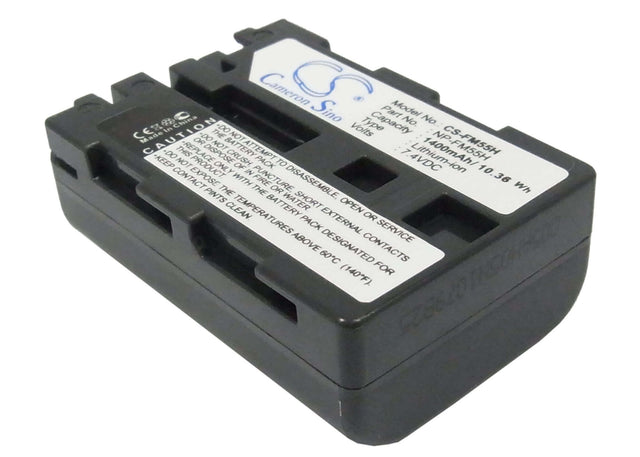 Battery For Sony Dslr-a100, Dslr-a100/b, Dslr-a100h, Dslr-a100k, 7.4v, 1400mah - 10.36wh Camera Cameron Sino Technology Limited   