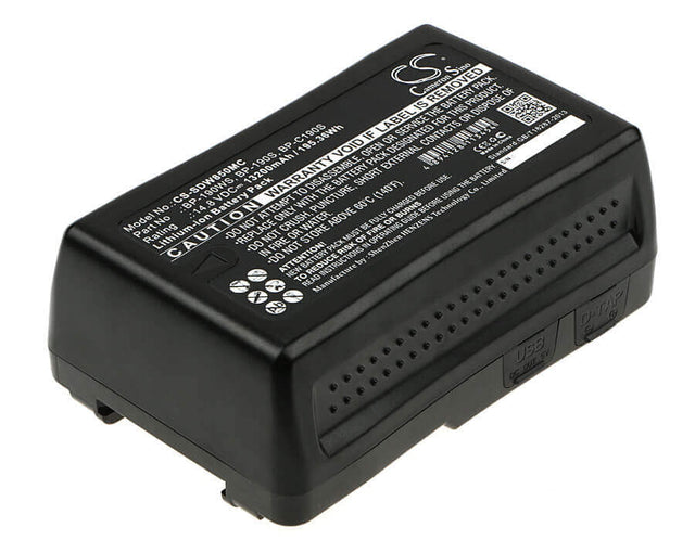 Battery For Sony Dsr-250p, Dsr-600p, Dsr-650p, Hdw-800p, 14.8v, 13200mah - 195.36wh Camera Cameron Sino Technology Limited (Dangerous Goods)   