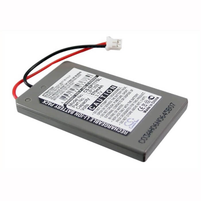 Battery For Sony Dualshock 3, Wireless Controller, Cechzc2e 3.7v, 570mah - 2.11wh Game Console Cameron Sino Technology Limited   