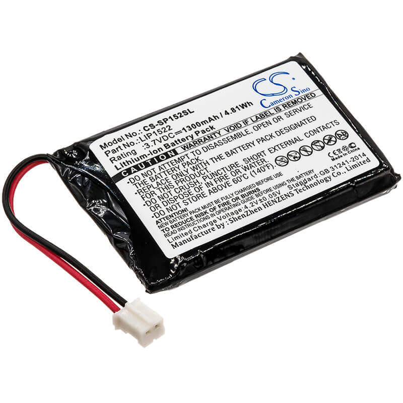 Battery For Sony Dualshock 4 Wireless Controller, Chu-zct1h 3.7v, 1300mah - 4.81wh Game Console Cameron Sino Technology Limited   