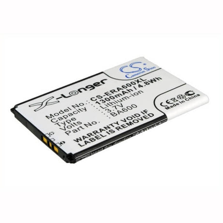 Battery For Sony Ericsson Xperia U, St25, St25i 3.7v, 1300mah - 4.81wh Mobile, SmartPhone Cameron Sino Technology Limited   