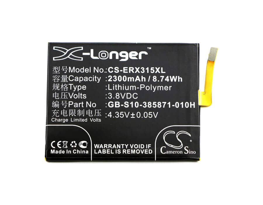 Battery For Sony, F3111, F3112, F3113, F3115, F3116, Xperia Xa 3.8v, 2300mah - 8.74wh Mobile, SmartPhone Cameron Sino Technology Limited   