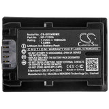 Battery For Sony, Fdr-ax33, Fdr-ax40 7.3v, 1030mah - 7.52wh Camera Cameron Sino Technology Limited   