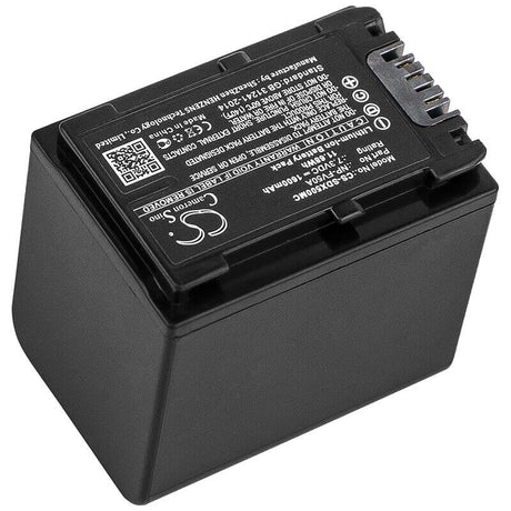 Battery For Sony, Fdr-ax33, Fdr-ax40 7.3v, 1600mah - 11.68wh Camera Cameron Sino Technology Limited   