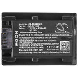 Battery For Sony, Fdr-ax33, Fdr-ax40 7.3v, 2700mah - 19.71wh Camera Cameron Sino Technology Limited   