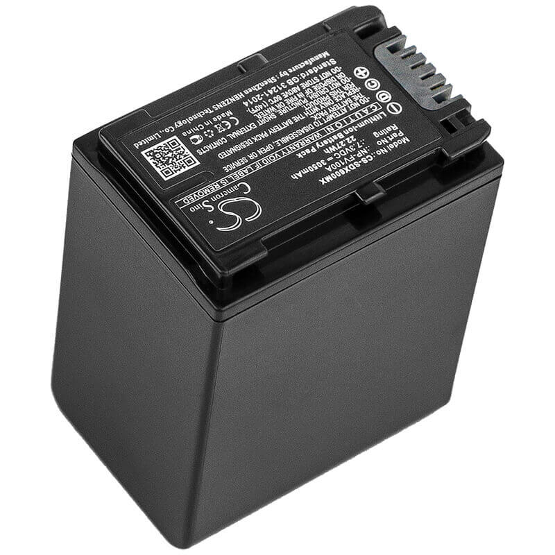 Battery For Sony, Fdr-ax33, Fdr-ax40 7.3v, 3050mah - 22.27wh Camera Cameron Sino Technology Limited   