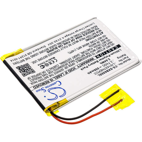 Battery For Sony, Mdr-xb650bt, Mdr-xb950b1, Mdr-xb950bt 3.7v, 550mah - 2.04wh Wireless Headset Cameron Sino Technology Limited   