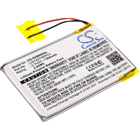 Battery For Sony, Mdr-xb650bt, Mdr-xb950b1, Mdr-xb950bt 3.7v, 550mah - 2.04wh Wireless Headset Cameron Sino Technology Limited   