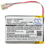 Battery For Sony, Mdr-xb950n1, 3.7v, 1000mah - 3.70wh Speaker Cameron Sino Technology Limited   