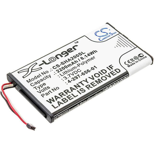 Battery For Sony, Pha-2, Pha-2a 3.7v, 2200mah - 8.14wh Speaker Cameron Sino Technology Limited   