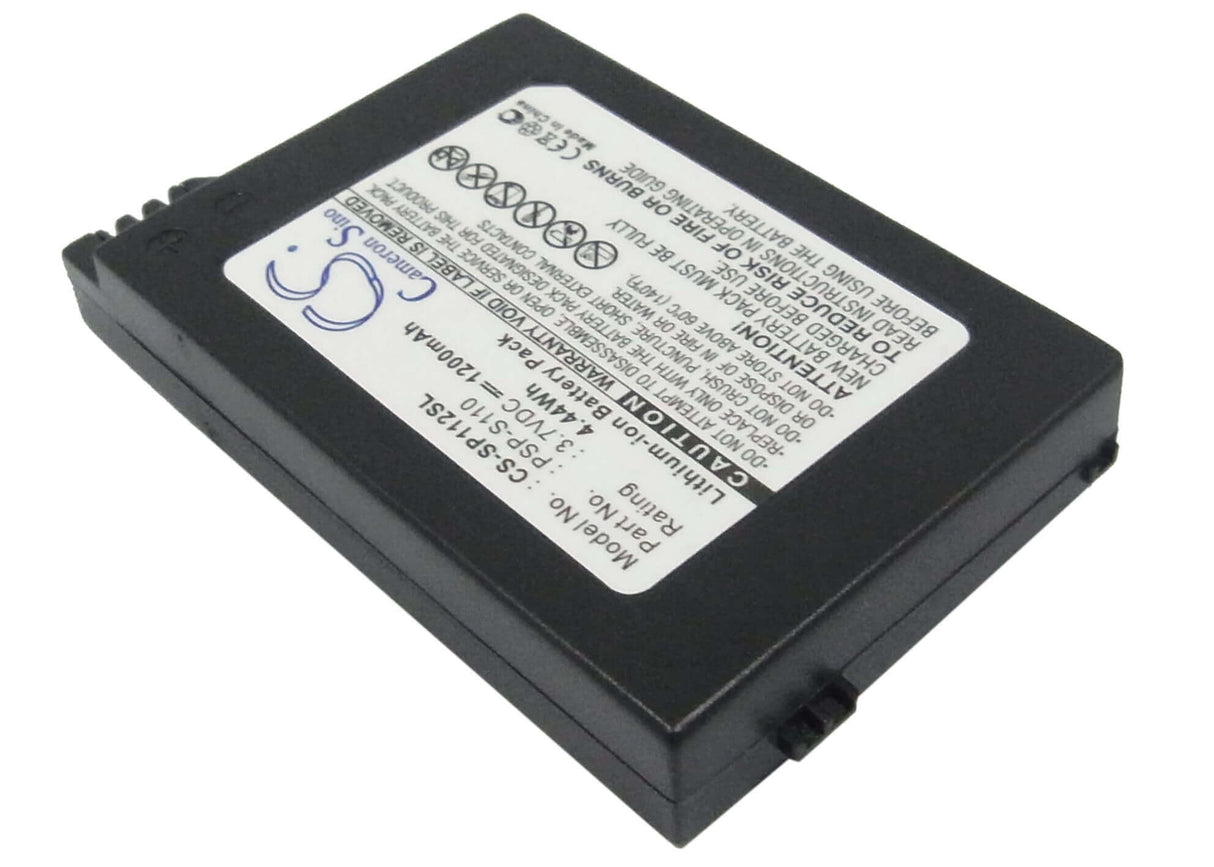 Battery For Sony Psp 2th, Silm, Lite 3.7v, 1200mah - 4.44wh Game Console Cameron Sino Technology Limited   