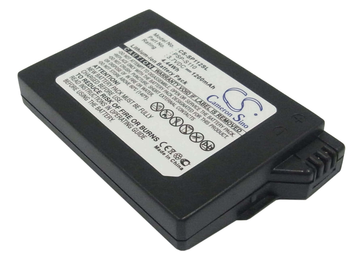 Battery For Sony Psp 2th, Silm, Lite 3.7v, 1200mah - 4.44wh Game Console Cameron Sino Technology Limited   