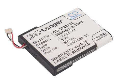 Battery For Sony Psp E1000, Psp E1008, Psp E1002 3.7v, 900mah - 3.33wh Game Console Cameron Sino Technology Limited   