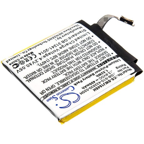 Battery For Sony, Smartwatch J18405 3.8v, 400mah - 1.52wh Batteries for Electronics Suspended Product   