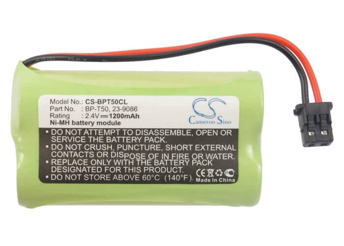 Battery For Sony, Spp-n1000, Spp-n1001, Spp-n1003, Spp-n1004, 2.4v, 1200mah - 2.88wh Cordless Phone Cameron Sino Technology Limited (Cordless Phone)   