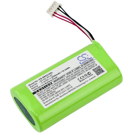 Battery For Sony Srs-x3 7.4v, 2600mah - 19.24wh Batteries for Electronics Cameron Sino Technology Limited   