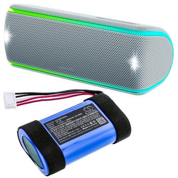 7.4V, Li-ion, 3350mAh, Speaker battery fits Sony, Srs-xb31, Srs-xb32, 24.79Wh
